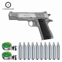 SET Cybergun Thompson 1911 - 4,5 mm Diabolo (P18) Co2-Pistole