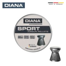 Diana Sport - Flachkopfdiabolos 4,5 mm 500er Dose