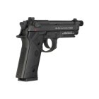 Komplettset Beretta M9A3 FM Softair-Co2-Pistole Schwarz Kaliber 6 mm BB Blowback (P18)