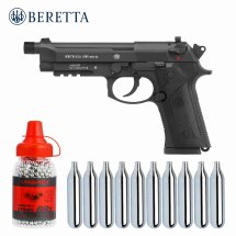 Luftpistolenset Beretta M9A3 FM Schwarz 4,5 mm Stahl BB...