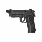 SET Beretta M9A3 FM Schwarz 4,5 mm Stahl BB Co2-Pistole Blow Back (P18)