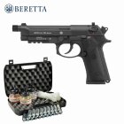 Kofferset Beretta M9A3 FM Schwarz 4,5 mm Stahl BB Co2-Pistole Blow Back (P18)
