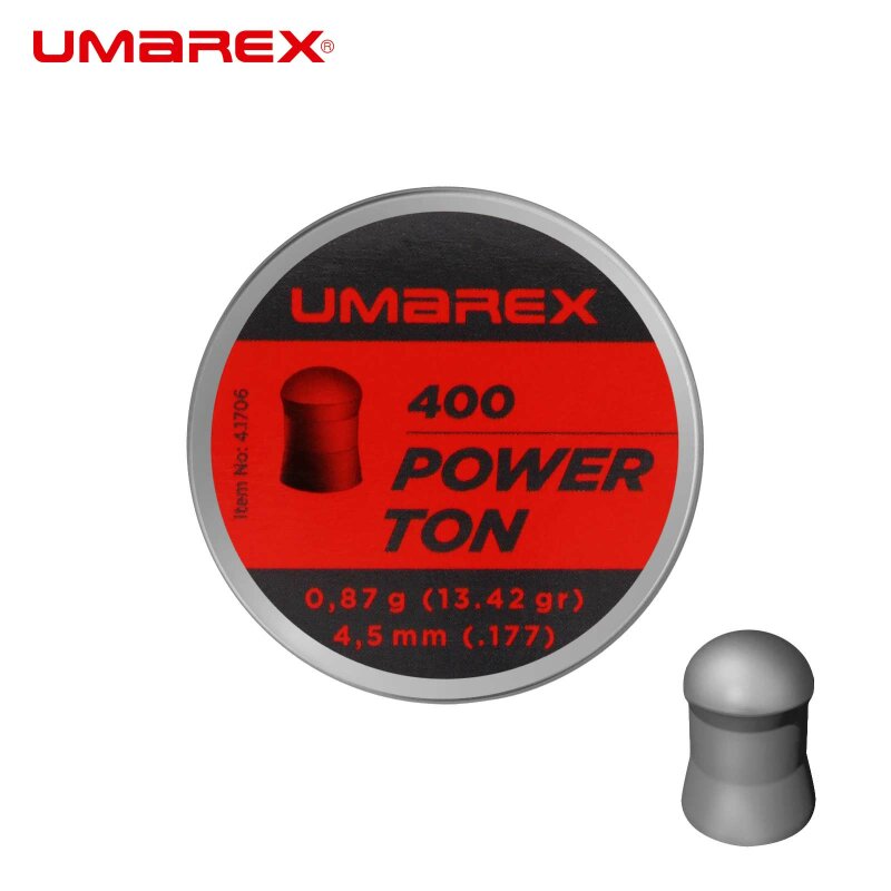 Umarex Power Ton Rundkopfdiabolo 4,52 mm 400er Dose