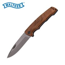 Walther BWK 7 Einhandmesser - Blue Wood Knife (P18)