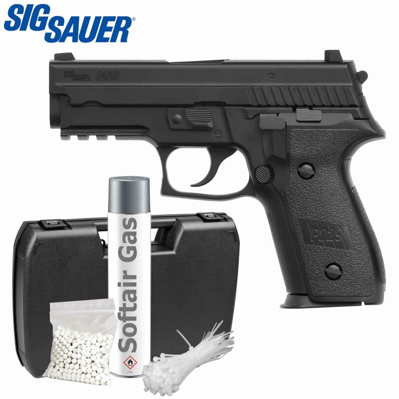 Komplettset Sig Sauer ProForce P229 Softair-Pistole Kaliber 6 mm BB G