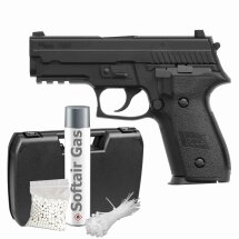 Komplettset Sig Sauer ProForce P229 Softair-Pistole Kaliber 6 mm BB Gas Blowback (P18)