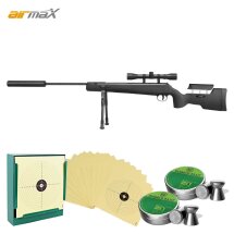 SET AirmaX Knicklauf Luftgewehr SR1250S - Kaliber 4,5 mm...