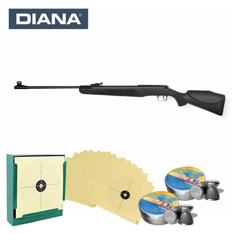 SET Diana Knicklauf Luftgewehr Panther 350 Magnum Kaliber 5,5 mm Diabolo (P18)