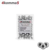 4komma5 Aluminiumballs / Aluminiumgeschosse Kal .43 - 100...