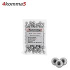 4komma5 Aluminiumballs / Aluminiumgeschosse Kal .43 - 100 Stück