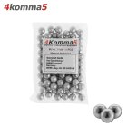 4komma5 Aluminiumballs / Aluminiumgeschosse Kal .50 - 100 Stück