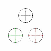 4komma5 Zielfernrohr 4-16x50 AOMC Mildot beleuchtet mit 11 mm Montagen