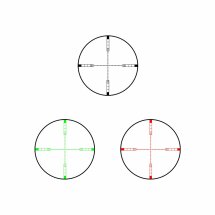 4komma5 Zielfernrohr 4-16x50 AOMC Mildot beleuchtet mit 11 mm Montagen