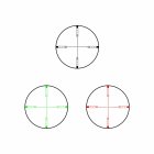 4komma5 Zielfernrohr 4-16x50 AOMC Mildot beleuchtet mit 11 mm Montagen