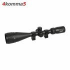 4komma5 Zielfernrohr 4-16x50 AOMC Mildot beleuchtet 3 Farben mit 11 mm Montagen