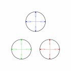4komma5 Zielfernrohr 6-24x50 AOMC Mildot beleuchtet 3 Farben mit 11 mm Montagen