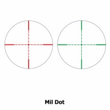 4komma5 Zielfernohr 3-9x42 beleuchtetes Mildot mit Weavermontagen