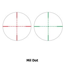 4komma5 Zielfernrohr 4x32 Mildot Absehen beleuchtet