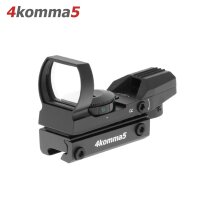 4komma5 HD101A 1x33 Red Dot / Leuchtpunktvisier mit 11 mm...