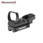 4komma5 HD101A 1x33 Red Dot / Leuchtpunktvisier mit 11 mm Montage