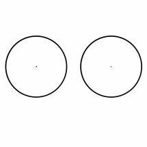 Swiss Arms Red / Greeen Dot Raptor - Leuchtpunktvisier