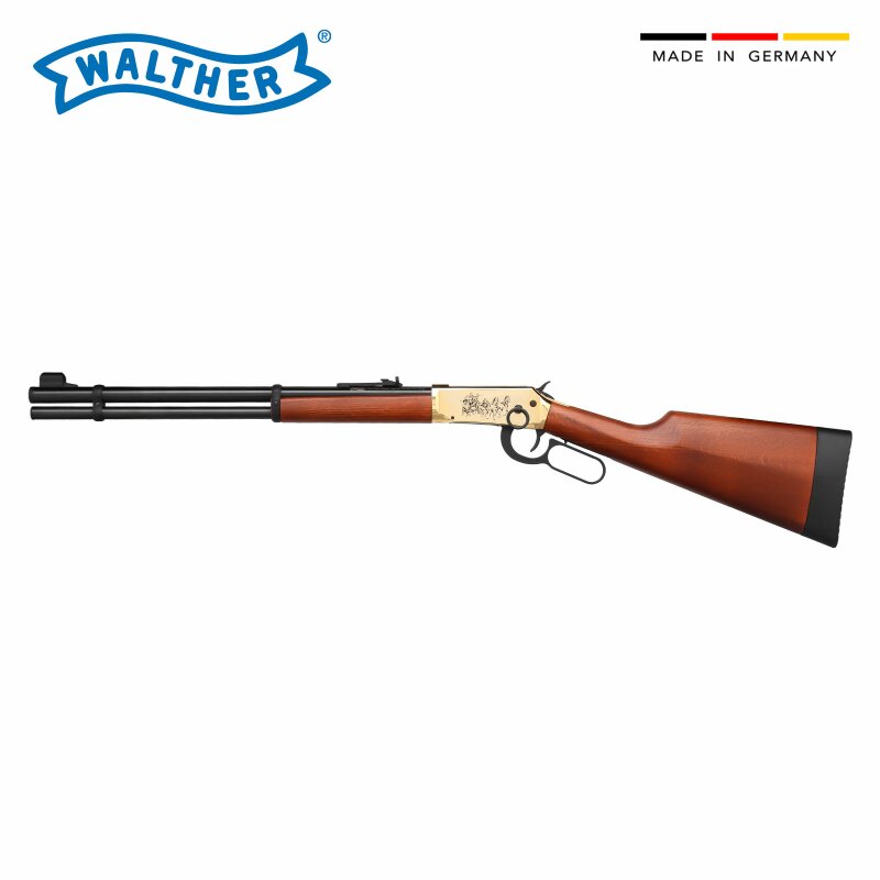 Walther Lever Action Wells Fargo long 4,5 mm Diabolo CO2-Gewehr 88 Gramm Version (P18)