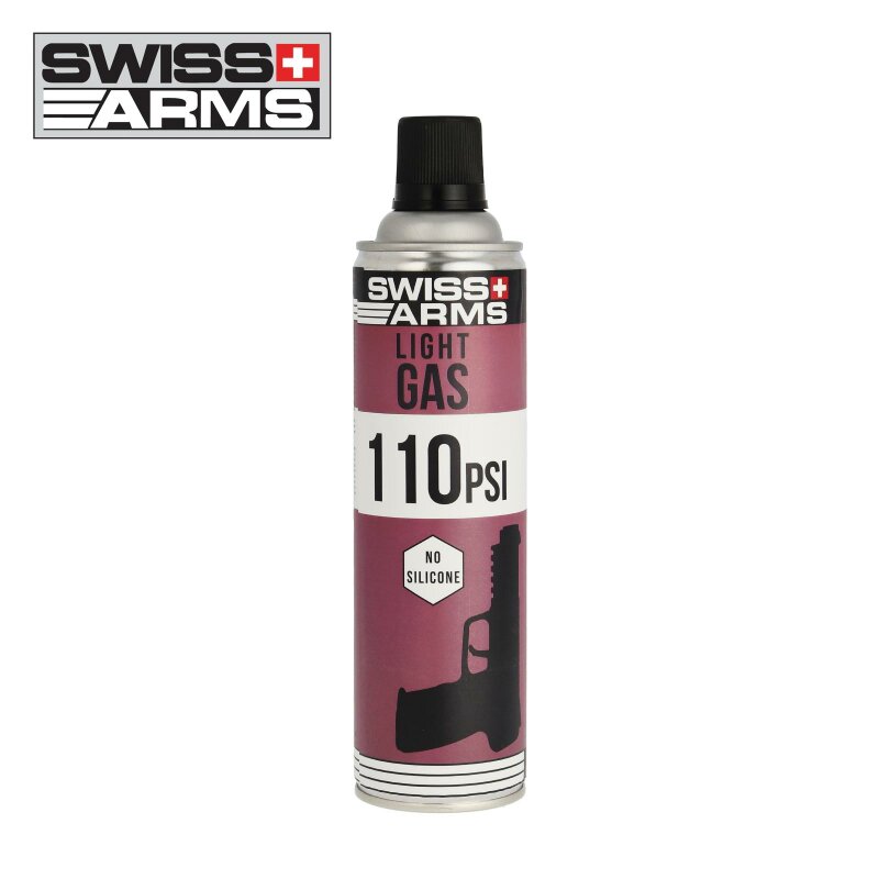 Swiss Arms Light Gas / Airsoft Gas 450 ml silikonfrei