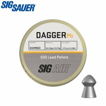Sig Sauer DAGGER - Rundkopfdiabolos 4,5 mm 500er Dose