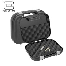 Glock Pistolenkoffer Schwarz 27 x 24 x 6 cm...