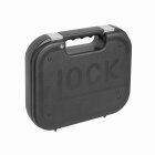 Glock Pistolenkoffer Schwarz 27 x 24 x 6 cm abschließbar