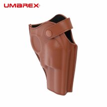 Formholster Lederoptik Braun für Smith & Wesson M29/629 Co2-Revolver