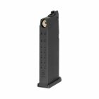 Ersatzmagazin für Glock 17 CNC-gefräster Stahlschlitten Softair-Pistole mit Gas Blowback