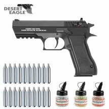 Superset Baby Desert Eagle Schwarz - 4,5 mm Stahl BB...