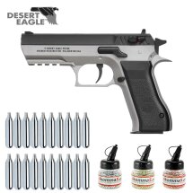 Superset Baby Desert Eagle Bicolor - 4,5 mm Stahl BB Co2-Pistole (P18)