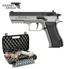 Kofferset Baby Desert Eagle Bicolor - 4,5 mm Stahl BB Co2-Pistole (P18)