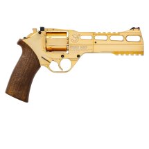 SET Chiappa Rhino 60DS Co2-Revolver Gold Lauflänge 6" - 4,5 mm Stahl BB (P18)