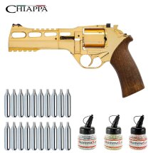 Superset Chiappa Rhino 60DS Co2-Revolver Gold...