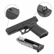 Glock 17 Gen5 Co2-Pistole Kaliber 4,5 mm Diabolo Blowback (P18)