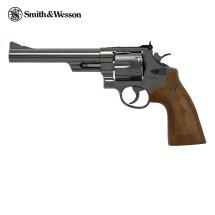 Smith & Wesson M29 6,5 Zoll Hochglanzbrüniert Co2-Revolver Kaliber 4,5 mm Diabolo (P18)