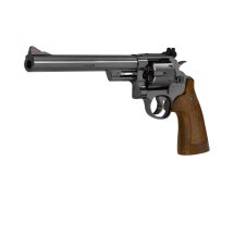 SET Smith & Wesson M29 8 3/8 Zoll Hochglanzbrüniert Co2-Revolver Kaliber 4,5 mm Diabolo (P18)