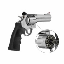 Smith & Wesson 629 Classic 5 Zoll Steel-Finish Co2-Revolver Kaliber 4,5 mm Diabolo (P18)