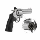 Kofferset Smith & Wesson 629 Classic 5 Zoll Steel-Finish Co2-Revolver Kaliber 4,5 mm Diabolo (P18)