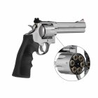 Smith & Wesson 629 Classic 6,5 Zoll Steel-Finish Co2-Revolver Kaliber 4,5 mm Diabolo (P18)