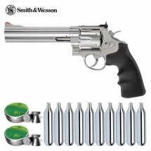 SET Smith & Wesson 629 Classic 6,5 Zoll Steel-Finish...