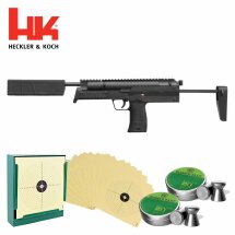 SET Heckler & Koch MP7 SD Federdruck-Gewehr Kaliber 4,5 mm Diabolo (P18)