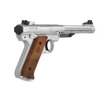 Luftpistole Ruger Mark IV Stainless - 4,5 mm Diabolo (P18)