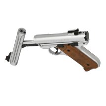 Luftpistole Ruger Mark IV Stainless - 4,5 mm Diabolo (P18)