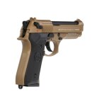 Beretta Mod. 92 Desert Tan Softair-Pistole Kaliber 6 mm BB Gas Blowback (P18)