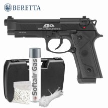 Komplettset Beretta Elite IA Schwarz Softair-Pistole...
