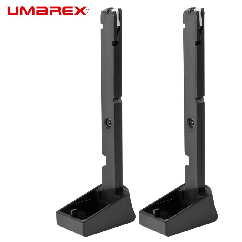 2 x Ersatzmagazin Umarex HPP Co2 Pistole - 4,5 mm Stahl BB 15 Schuss Kapazität